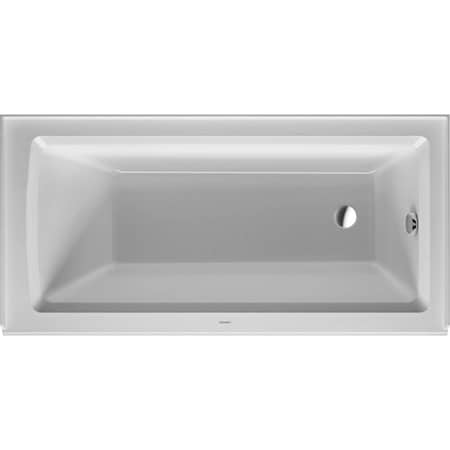 Duravit Duravit Architec 60" x 30" Soaking Bathtub White, 60" L, 30" W 700355000000090